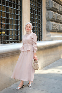 Kendinden Desenli Takım Vizon