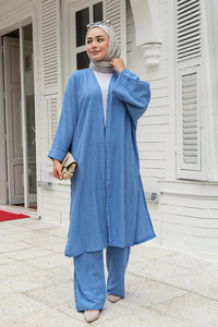 Kimonlu Takım Mavi