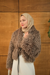 Kıvırcık Detay Kürk Kaban Taş