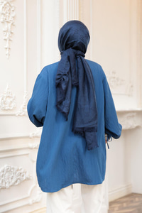 KOL BAGLAMALI GOMLEK Lacivert