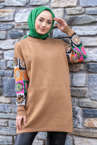 Uygun Fiyatlı KOLLARI ETNIK DESEN TUNK VIZON | Loccomoda.com 