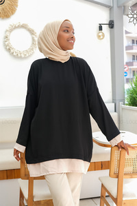 Uygun Fiyatlı KOLU VE ALTI PARCALI TUNIK | Loccomoda.com 