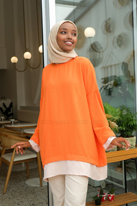 Uygun Fiyatlı KOLU VE ALTI PARCALI TUNIK | Loccomoda.com 