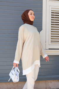 KOLU VE ALTI PARCALI TUNIK