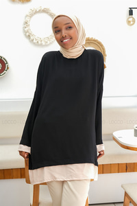 Uygun Fiyatlı KOLU VE ALTI PARCALI TUNIK | Loccomoda.com 