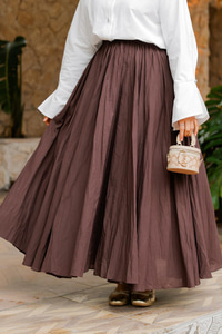 Kraş Etek Kahverengi