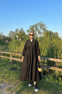 Kraş Model Katya Elbise Siyah