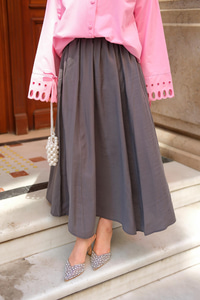 Krışık Kloş Etek Antrasit