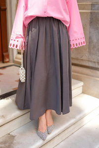 Krışık Kloş Etek Antrasit