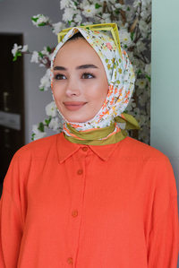 Uygun Fiyatlı KUCUK PAPATYA DESEN ESARP  | Loccomoda.com 