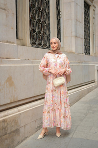 Lale Desen Elbise Vizon