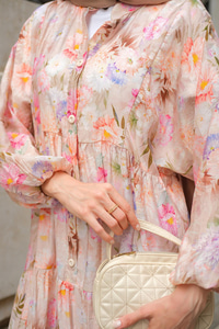 Lale Desen Elbise Vizon