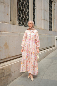 Lale Desen Elbise Vizon