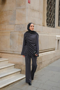 Lastik Detay İkili Takım Füme