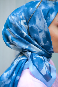 Lavanta Soft Eşarp Açık Mavi