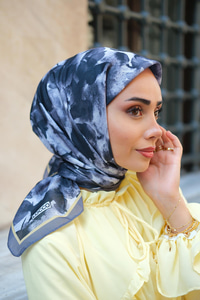 Lavanta Soft Eşarp Füme