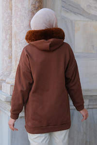 LEMAN KURKLU HIRKA KAHVERENGI