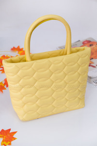 Uygun Fiyatlı LIMON NAKISLI KULPLU CANTA SARI | Loccomoda.com 