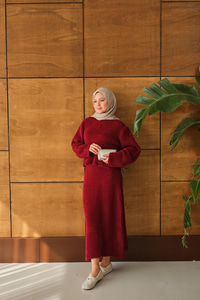 Lotus Etekli Takım Bordo