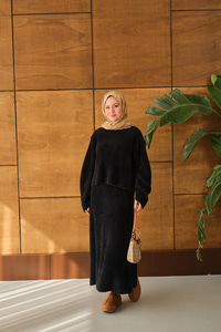 Lotus Etekli Takım Siyah