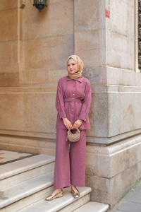 Lyocell Takım  Gül Kurusu