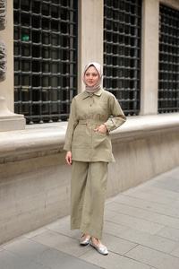 Lyocell Takım  Yeşil