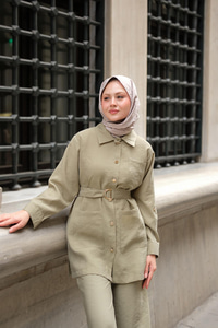 Lyocell Takım  Yeşil