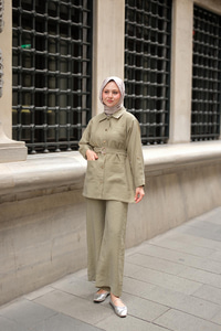 Lyocell Takım  Yeşil