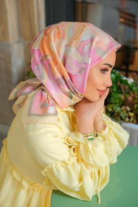 Manolya Soft Eşarp Sarı