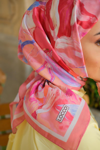 Manolya Soft Eşarp Somon