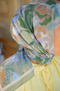 Manolya Soft Eşarp Yeşil