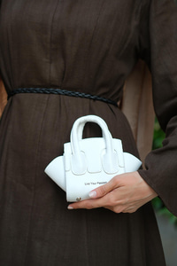 Minimal Omuz Çantası Beyaz