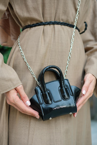 Minimal Omuz Çantası Siyah