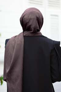 Monogram Şal Koyu Vizon