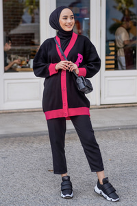 Uygun Fiyatlı NAKIS DETAYLI SUZENE  SIYAH | Loccomoda.com 