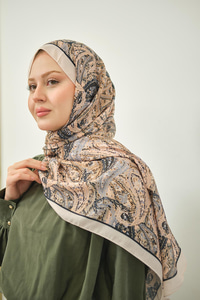 New Bahar Soft Şal Bej