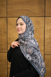 New Bahar Soft Şal Gri