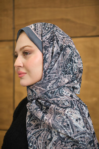 New Bahar Soft Şal Gri