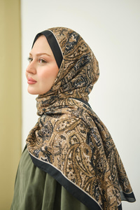 New Bahar Soft Şal Kahverengi