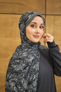 New Bahar Soft Şal Siyah