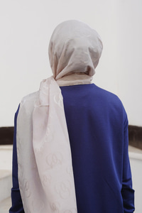 Nur Desenli Jakar Şal Kum Beji