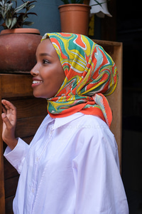 Uygun Fiyatlı OKYANUS DESENLI PILISELI ESARP | Loccomoda.com 