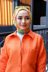 Uygun Fiyatlı OKYANUS DESENLI PILISELI ESARP | Loccomoda.com 