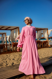 Olivia Elbise Fuşya