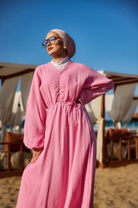 Olivia Elbise Fuşya