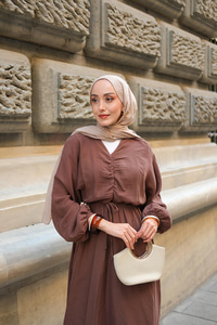 Olivia Elbise Kahverengi