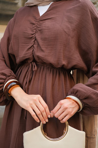 Olivia Elbise Kahverengi