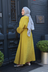 Olivia Elbise Yağ Yeşil