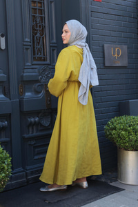 Olivia Elbise Yağ Yeşil