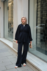 Olivia İncili Takım Lacivert